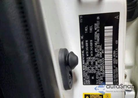 2019 Toyota Highlander Le from USA, damaged, VIN 5TDBZRFH4KS742434